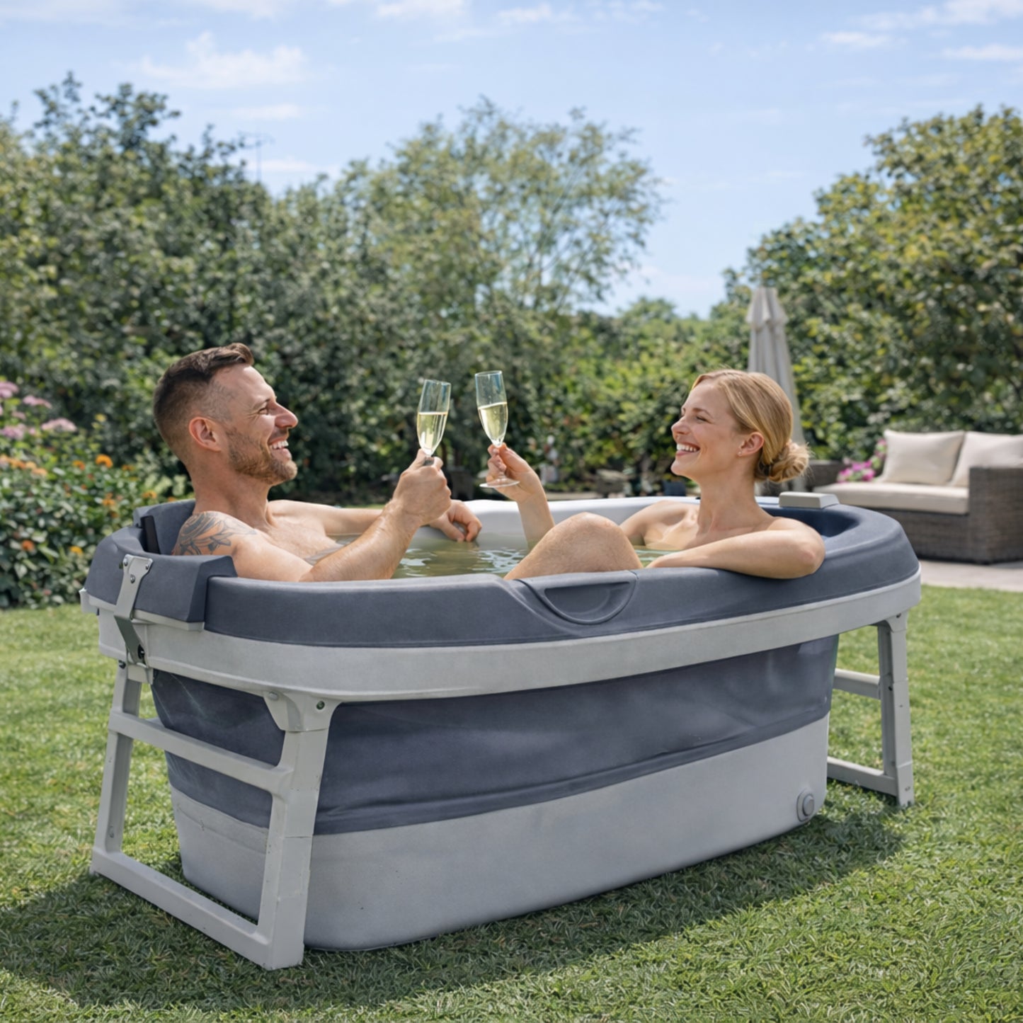 Foresta Inklapbaarbad Original (XXL 150cm)